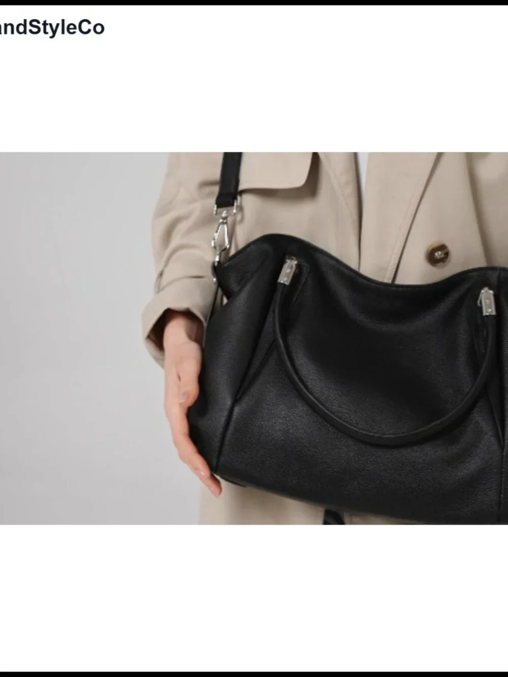 Genuine Leather Shoulder Bag Tote Handbag Satchel Hobo Purse Women